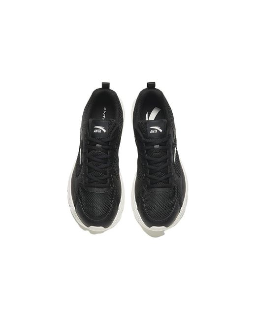 Anta Black Running Shoes for men