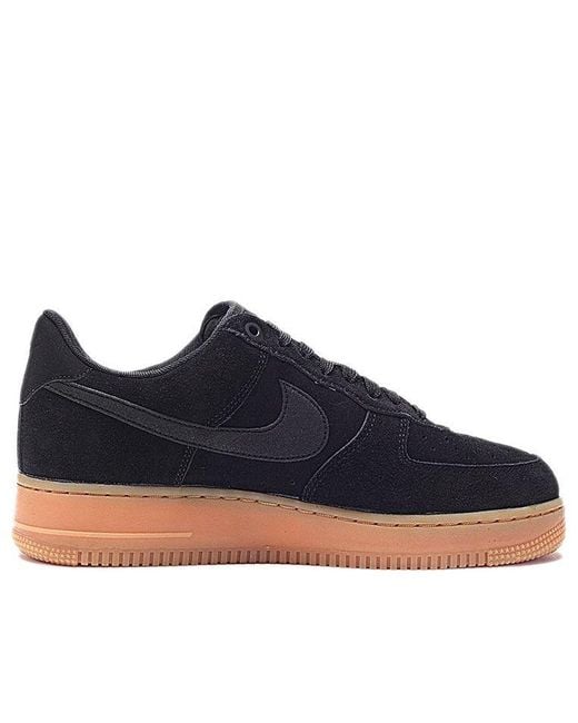 Nike Blue Air Force 1 07 Lv8 Suede Gum' for men