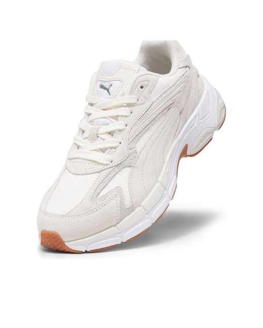 PUMA White Teveris Nitro 'Corduroy Frosted Ivory' for men