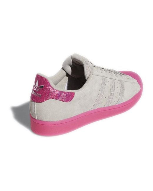 Adidas Pink Fat Tiger Workshop X Superstar 'Chicago Plays Harder' for men
