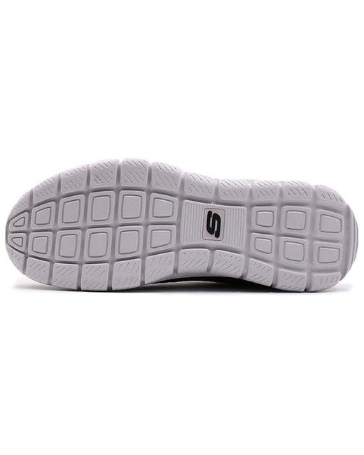 Skechers Black Track Low-Top Running Shoes for men