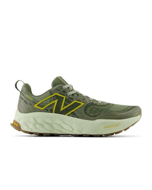 New Balance Green Fresh Foam X Hierro V8 Shoes for men