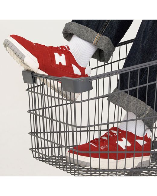 New Balance Red 550 'Suede Pack for men