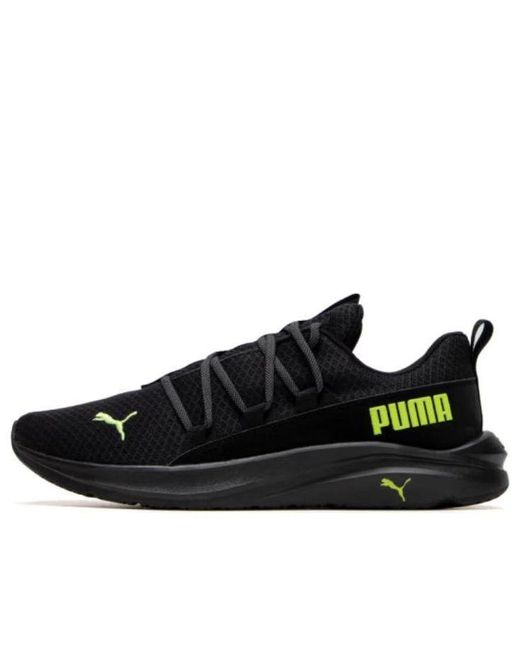 PUMA Black Softride One4all Running Shoes for men