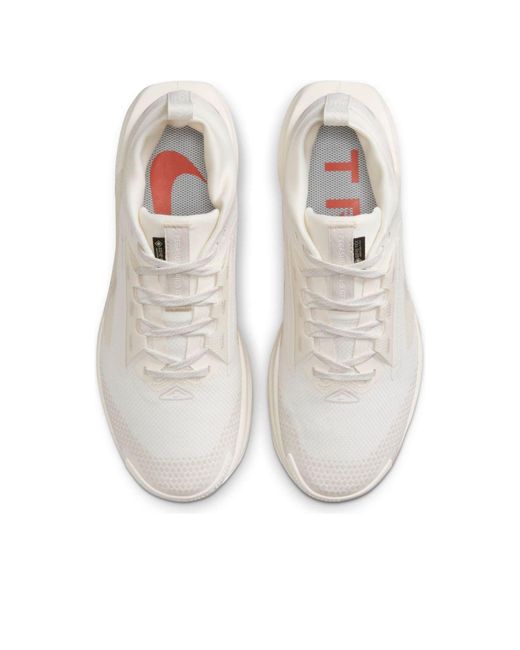 Nike White Pegasus Trail 5 Gore-Tex Waterproof Trail-Running Shoes