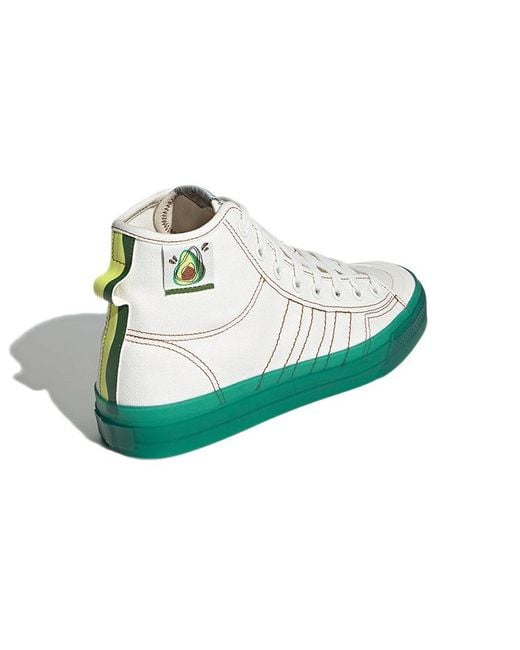 Adidas Green Nizza Hi Rf for men