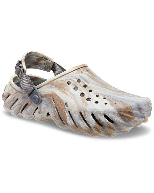 CROCSTM Gray Echo Marbled Clog for men