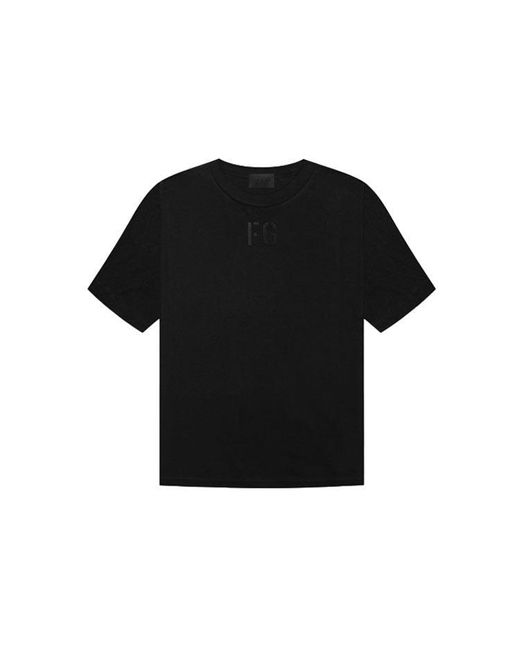 Fear Of God Black Fg Tee 'Vintage' for men