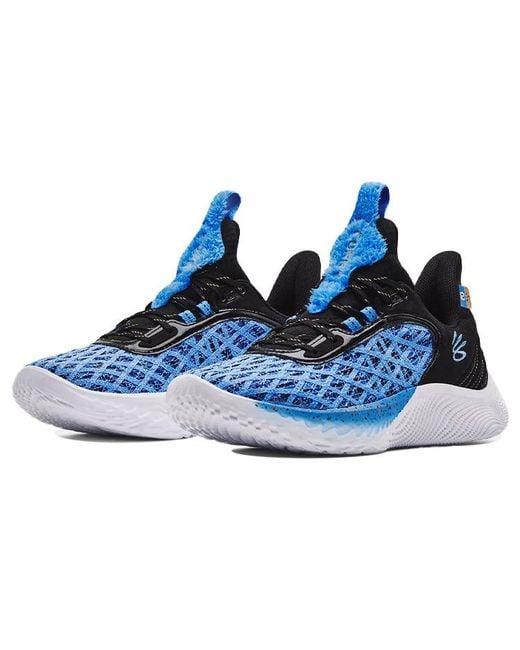 Under Armour Blue Curry 9 'Sesame Street Cookie Monster' for men