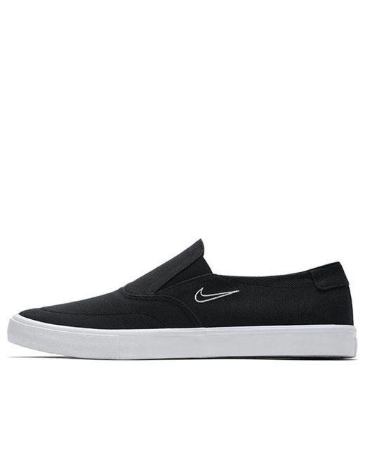 Nike Sb Skateboard Portmore 2 Slr Slip 'black White' for Men | Lyst