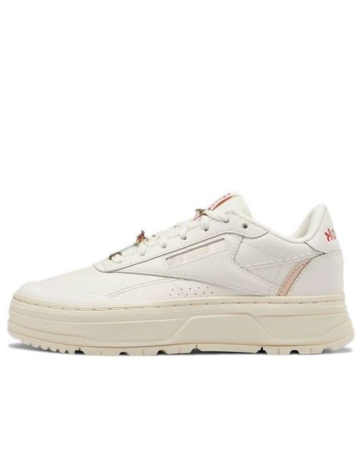 Reebok White (Wmns) Club C Double Geo 'Chalk Alabaster'