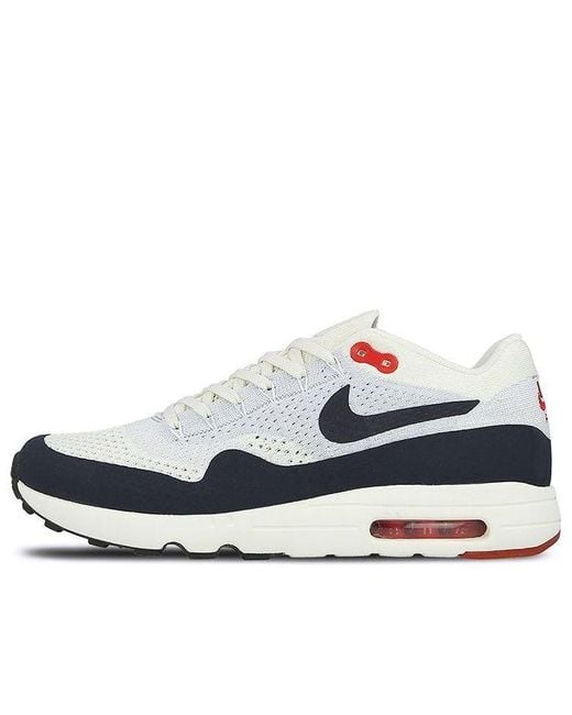 Nike Blue Air Max 1 Ultra 2.0 Flyknit 'Sail Obsidian' for men
