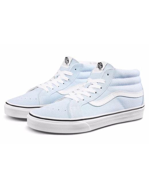 Vans Blue Sk8-Mid 'Light' for men