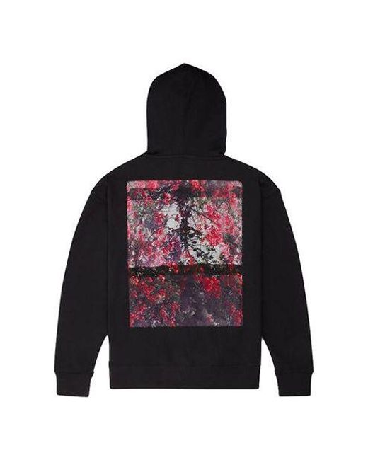 Converse Black X Shaniqwa Jarvis Pullover Crossover Back Flowers Printing Couple Style for men