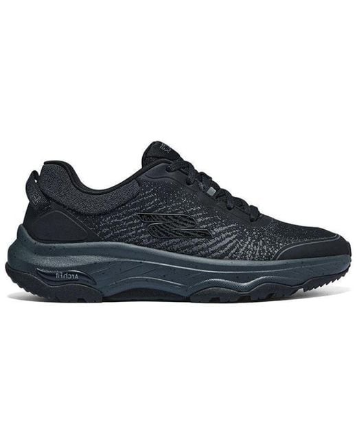 Skechers Blue (Wmns) Go Walk Arch Fit Outdoor Wild