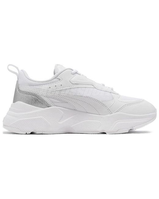PUMA White (Wmns) Cassia 'Distressed