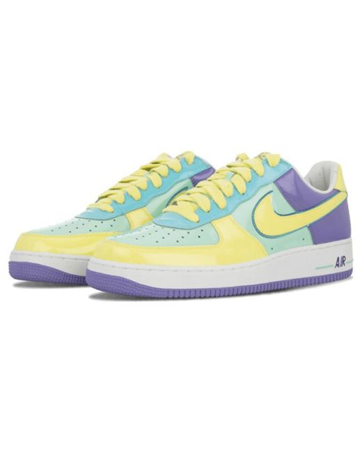 Nike Blue Air Force 1 Premium 'Easter Egg' for men