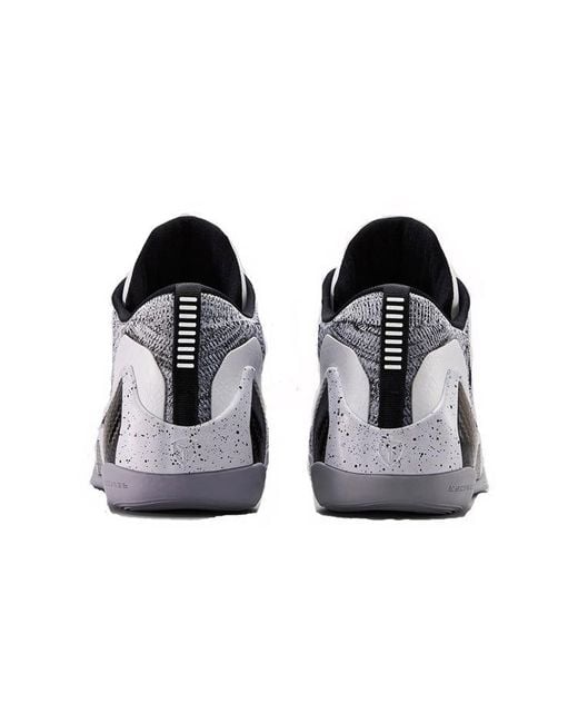 Nike Gray Kobe 9 Elite Low 'Beethoven' for men