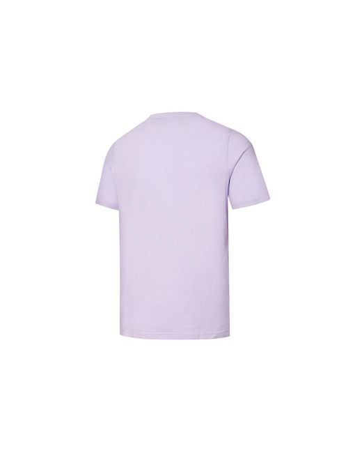 PUMA Purple Summer Graphic T-Shirt for men