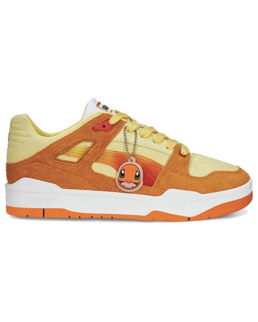 PUMA Orange Pokmon X Slipstream Lo 'Charmander' for men