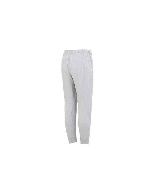 Under Armour Gray Ottoman Fleece Joggers for men