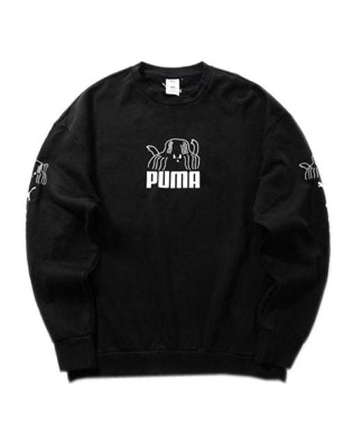 PUMA Black X Tyakasha Crossover Series Round Neck for men