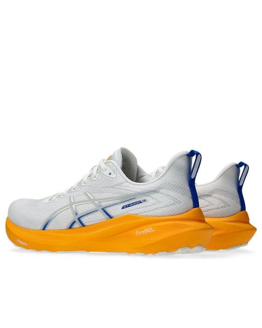 Asics White Gt-2000 13 Concrete' for men
