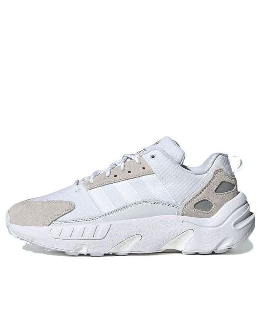 Adidas White Zx 22 Boost 'Crystal' for men