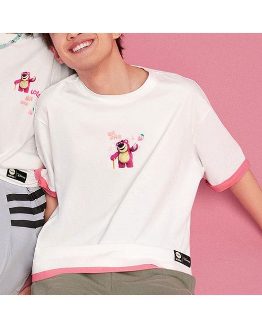 Adidas White Lotso T-Shirts for men