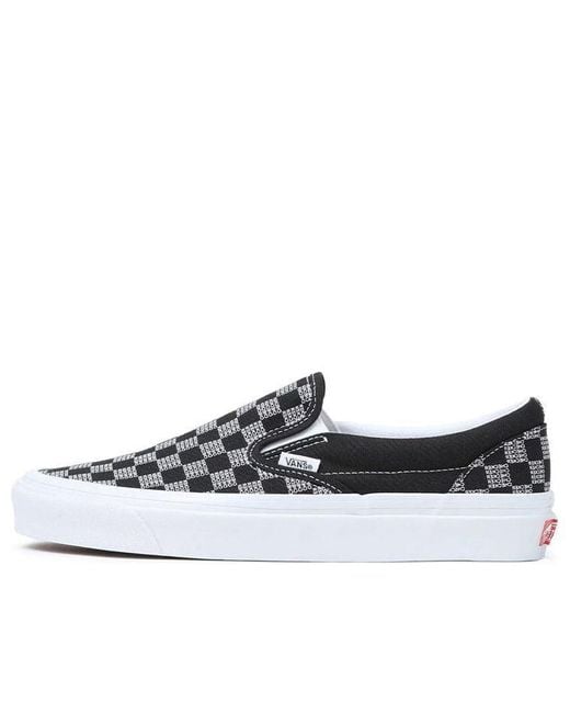 Vans White Classic Slip-On 98 Dx for men