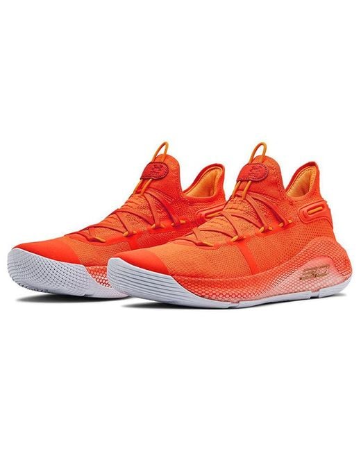 Under Armour Orange Curry 6 Team 'Team' for men