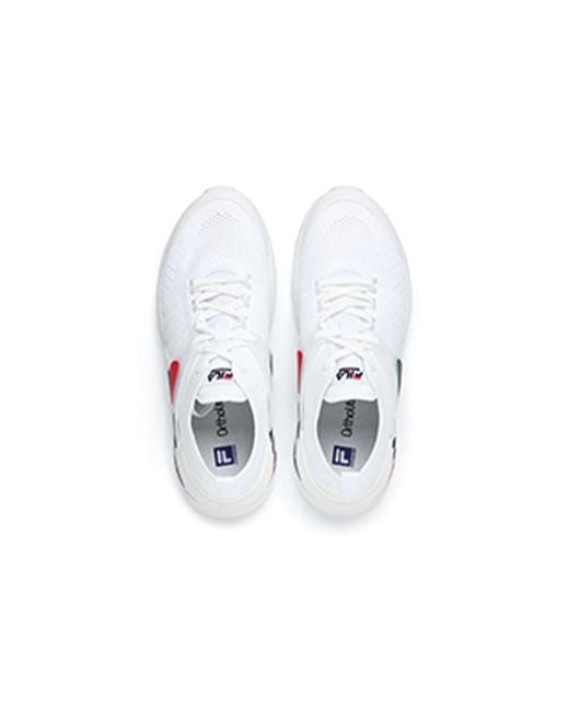 Fila White Athletics Mind 5 Sneakers for men