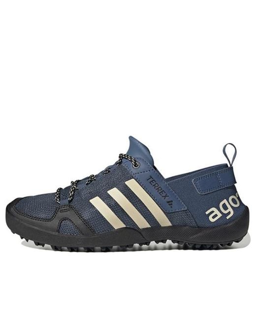 Adidas Blue Terrex Daroga Two 13 Heat.Rdy Hiking Shoes for men