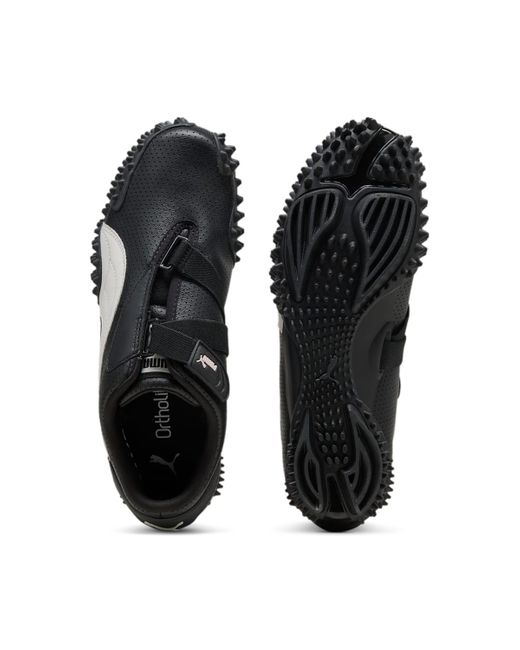 PUMA Black Mostro Perforated Leather for men