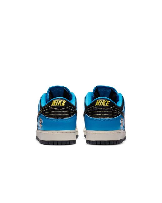 Nike Blue X Instant Skateboards Sb Dunk Low Pro for men