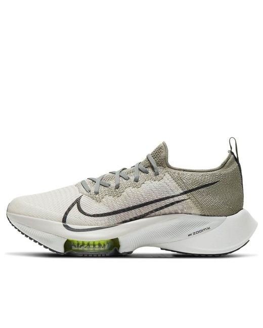 Nike Gray Air Zoom Tempo Next% Fk for men
