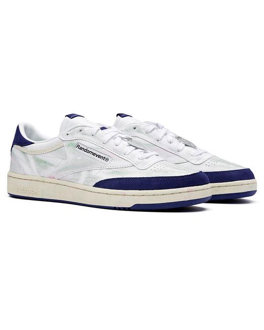Reebok White X Randomevent Club C 85 Vintage for men