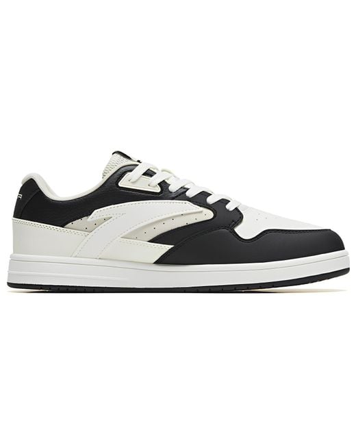 Anta Black Street Naughty Low-Top Sneakers for men