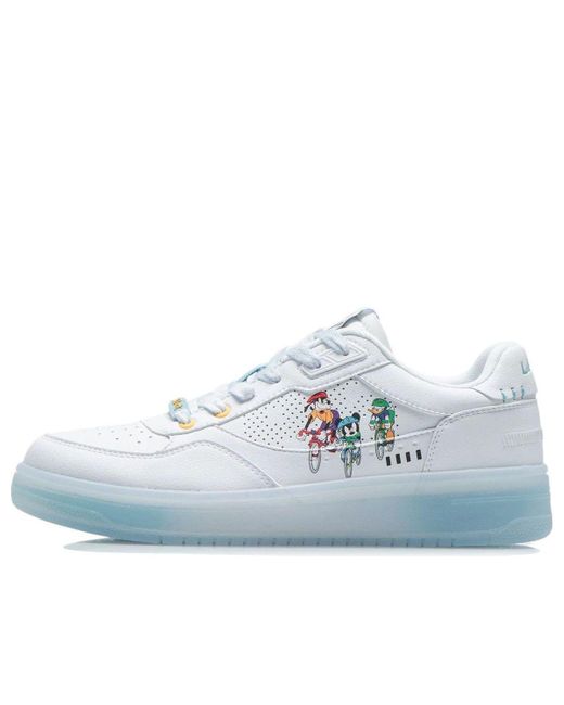 Li-ning Blue Classic Cushion X Disney Ice' for men