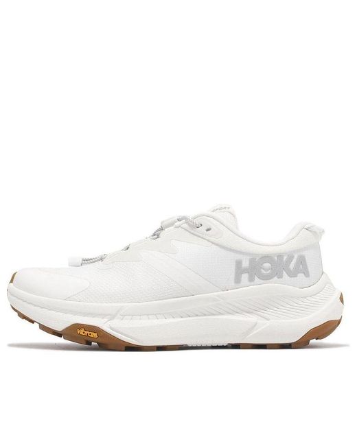 Hoka One One White (Wmns) Transport Wide Gum'