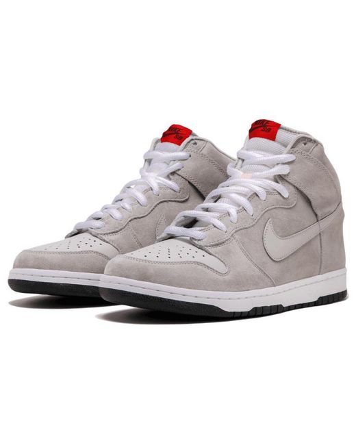 Nike White Sb Dunk High Pro 'Pee Wee Herman' for men