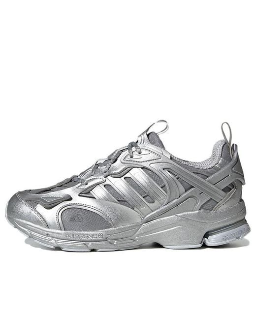 Adidas Gray Spiritain 2000 Marathon Running Shoes for men