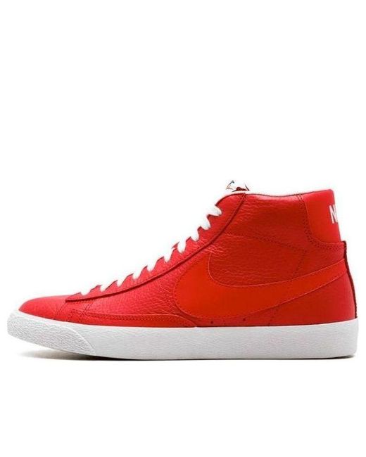 Nike Red Blazer Mid Premium 'Game' for men