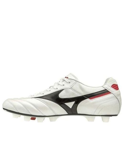 Mizuno White Morelia 2 Japan Short Tongue for men