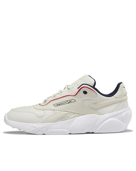 Reebok White Premier Classic Leather Creamy Shoes/Sneakers for men