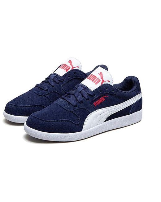 PUMA Blue Icra Trainer Sd/ Low Casual Board Shoes for men