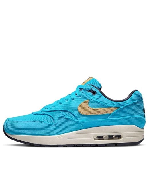 Nike Blue Air Max 1 Premium Shoes