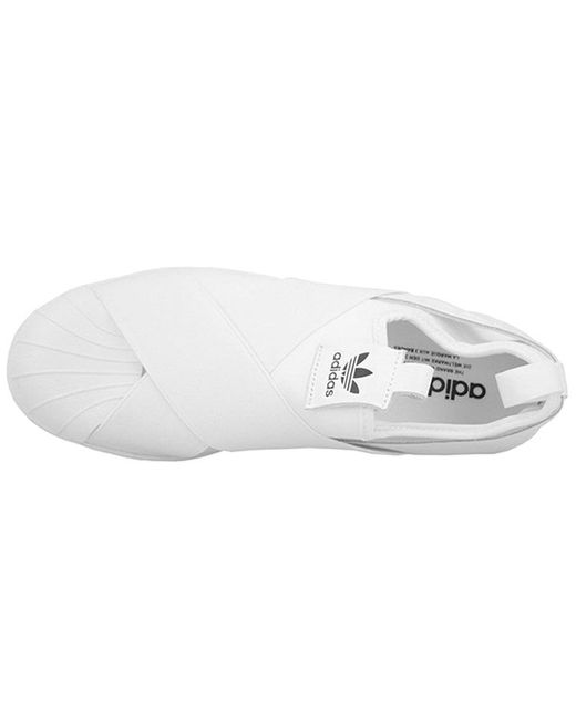 Adidas White (Wmns) Superstar Slip-On