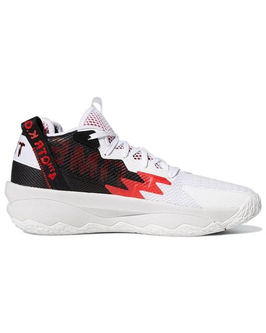 Adidas White Dame 8 'Dame Time' for men