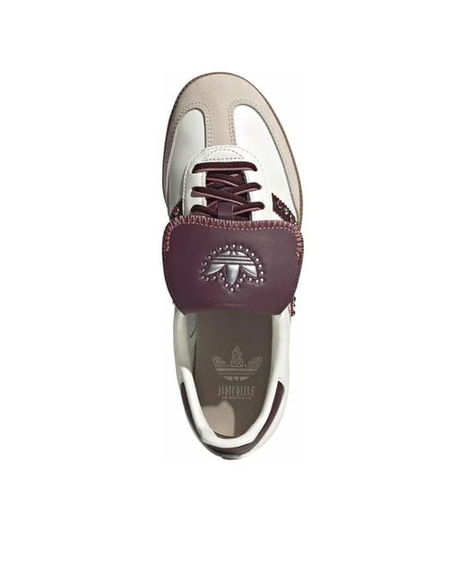 Adidas White Samba Lt 'Hemp Off-
